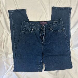 Gloria Vanderbilt Blue Straight Leg Jeans '